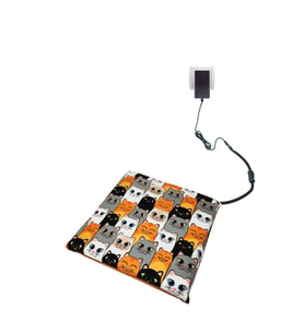 Isıtıcılı Kedi Köpek Minderi Kedi Isıtıcı Minder Isıtmalı kedi minderi 12VOLT 45X45CMX4CM