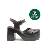Venüs Sideritis Hakiki Deri Comfort Ortopedik Kadın Sandalet (Kahverengi)