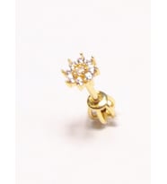 14 Ayar Altın Piercing Tragus Küpe
