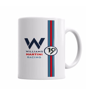 Williams Martini Racing Formula 1 Kupa Bardak Porselen