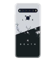 TCL 10L 10 Plus 10SE 20E 20SE 30SE L7 Kılıf Desemli Silikon Life and Death 1339