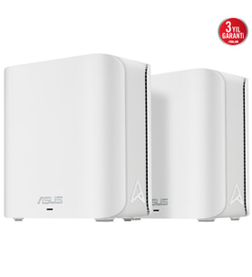 ASUS ZENWIFI7 BD4-W-2 WIFI7 BE3600 Dual Band Mesh Router 2-li set Beyaz