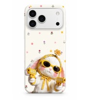 İPhone 17 Pro Max Novera Cozy Friends Collection Çift Katmanlı Essential Tough Telefon Kılıfı