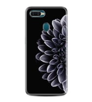 Oppo A5S A15 A16 A54 A55 A73 A74 Kılıf Desemli Silikon Çiçekler 1639
