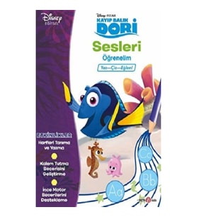 DİSNEY PIXAR KAYIP BALIK DORİ ABC'Yİ ÖĞRENELİM NOKTALARI BİRLEŞTİRME