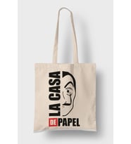 La Case De Papel Tasarım Bez Çanta