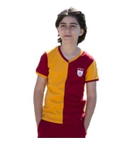 Galatasaray Lisanslı Metin Oktay Çocuk Forma (Sarı-Kırmızı)