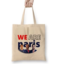 WE ARE PARIS Leo Messi HAKIMI RAMOS PSG Bez Çanta Uzun Saplı