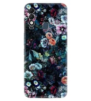 Tecno Spark 8T Kılıf Resimli Desenli Baskılı Silikon Great Flowers 1304