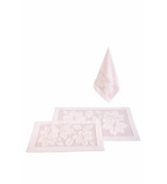 Derya Banyo Paspas Takımı- 3lü Pudra