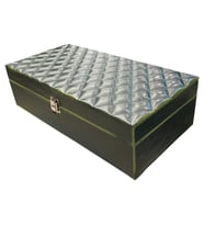 Saat Kutusu 12'li Premium Pull-Up Deri - Urban Wave Desenli Haki