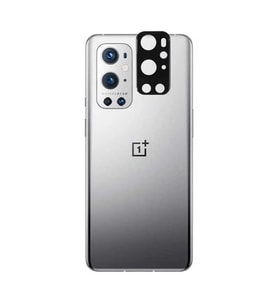OnePlus 9 Pro Uyumlu Zore 3D Kamera Camı (Siyah)