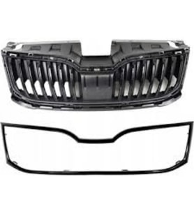 Skoda Octavia 3 2013-2017 Panjur Cercevesi Mat Siyah 5E0853761AF9R Wisco