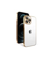 Apple iPhone 12 Pro Max Uyumlu Kılıf Kamera Korumalı Renkli Çerçeveli Zore Garaj Kapak