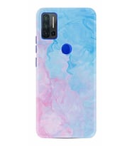 Reeder P13 Blue Max Pro Kılıf Desenli Silikon Pink Blue Abstract 1385