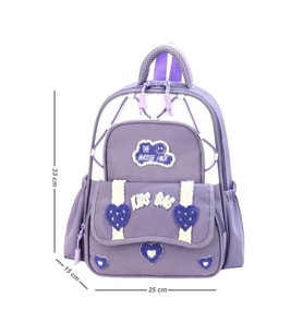 Kız Çocuk Ultra Lüx Anaokulu Sırt Çantası Ortopedik Ultra Lüx Kreş Çantası 33*25 Cm Su İtici Kumaş 156FB