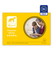 Rovi Premium Parlak Fotoğraf Kağıdı 300gsm 50yp - 10 x 15 cm