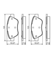 Fiat Fiorino Albea Linea 0986495102 ÖN FREN BALATASI BOSCH (Siyah)