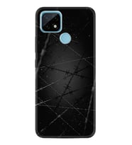 Realme C11 C21 C21Y C25Y C11 2021 Kılıf Desemli Silikon Dikenli Tel 1779