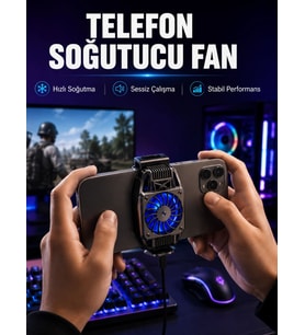 Mobil Telefon Soğutucu Fan Yüksek Soğutma Performansı