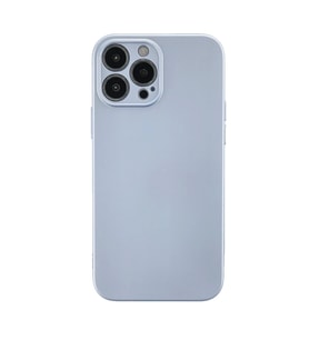 Apple iPhone 13 Pro Kılıf Nano içi Kadife Silikon - Sky Blue