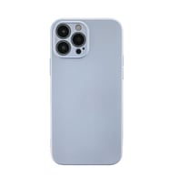 Apple iPhone 13 Pro Kılıf Nano içi Kadife Silikon - Sky Blue