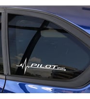 Pilot Yan Cam Sticker Oto Kapı Çıkartma Tuning Aksesuar 20 cm x 7 cm