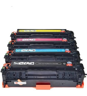 hementoner  CC530A- CC531A- CC532A- CC533A Takım Muadil Toner