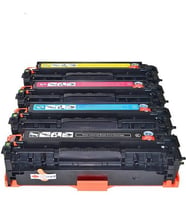 hementoner  CC530A- CC531A- CC532A- CC533A Takım Muadil Toner