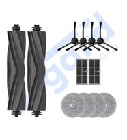DREAME X30PRO-L10S PRO ULTRA-X30 ULTRA UYUMLU 2 Ana Fırça 4 Yan Fırça 2 Filtre 4 Mop