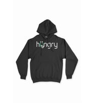 Hungry Siyah Sweatshirt Hoodie