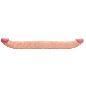Lilitu Shop 40 cm Çift Taraflı Realistik Dildo Vajinal Penis