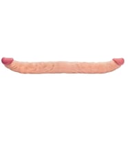Lilitu Shop 40 cm Çift Taraflı Realistik Dildo  Vajinal Penis