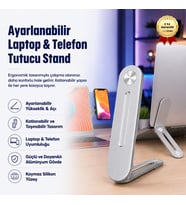 Mıknatıslı Güçlü 180 Derece Ayarlanabilir Telefon Tutucu