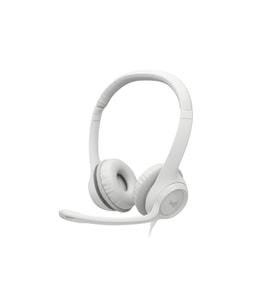 Logitech H390 Beyaz USB Kablolu Kulak Üstü Kulaklık Teşhir