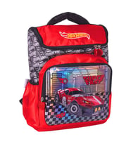 Hot Wheels Okul Çantası Kırmızı Çift Bölmeli