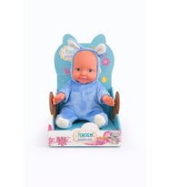 Toyx Sevimli Tavşan Kostümlü Oyuncak Bebek – Yumuşak Peluş Tasarım, 3+ Yaş (Mavi)