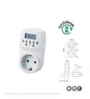 HOROZ 108-002-0001 TİMER-2 1780W DİGİTAL HAFTALIK ZAMAN SAATİ