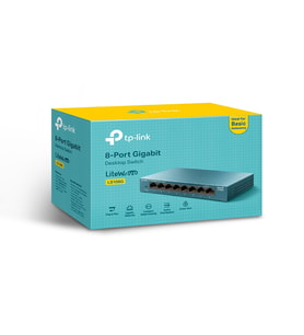 TP-LINK 8-PORT LS108G GIGABIT YÖNETİLEMEZ SWITCH
