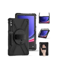 Newface Samsung Galaxy X610 Tab S9 FE Plus 12.4 Kılıf Amazing Tablet Kapak - Siyah