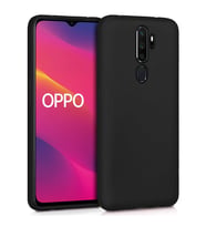 Oppo A9 2020 Premium Silikon Kılıf Siyah