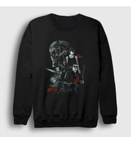 Presmono Unisex Siyah Poster Film The Terminator Sweatshirt 254731tt