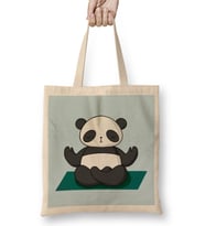 Zen Panda Yoga Bez Çanta Uzun Saplı