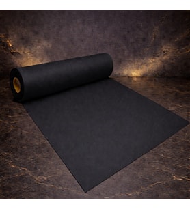 YÜKSEK KALİTE 30 METRE SİYAH TELA KUMAŞ SİYAH ELYAF KUMAŞ 70 CM GENİŞLİK SİYAH SÜSLEME KUMAŞI