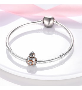 Star Wars BB-8 Droid Charm  925 Ayar Gümüş