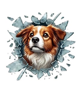 Fulcar Australian Shepherd Araç Stickerı
