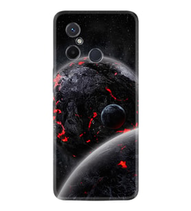 Xiaomi Redmi 12c Kılıf Resimli Desenli Silikon Platinium Series Dark World 1867