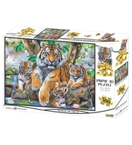 Prime 3D - Kaplanlar 500 Parça Yetişkin Puzzle 10457