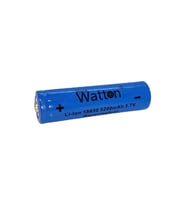Watton 18650 Li-Ion Pil 5200 mAh Şarj Edilebilir Yüksek Kapasite 3.7 Volt Tekli
