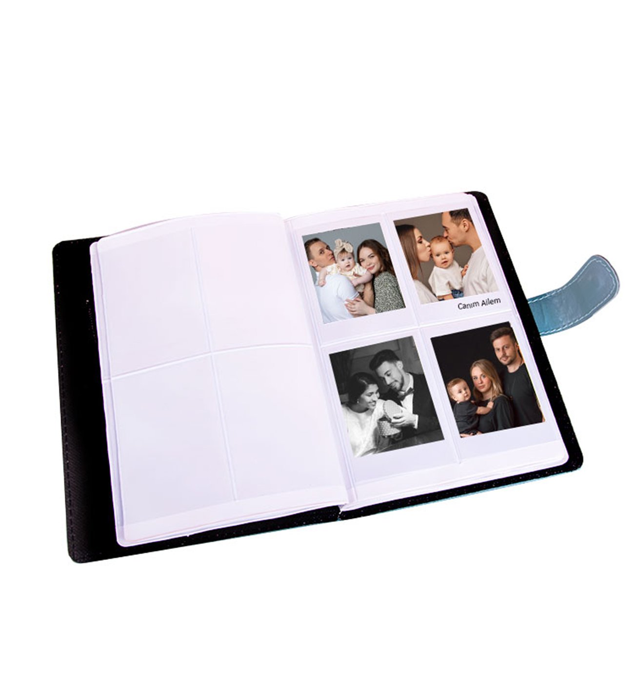 İnstax Mini Pola Kart Fotoğraf Albümü (6x9 cm Fotoğraflar için